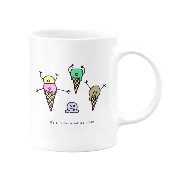 Mug We All Scream For Ice Cream